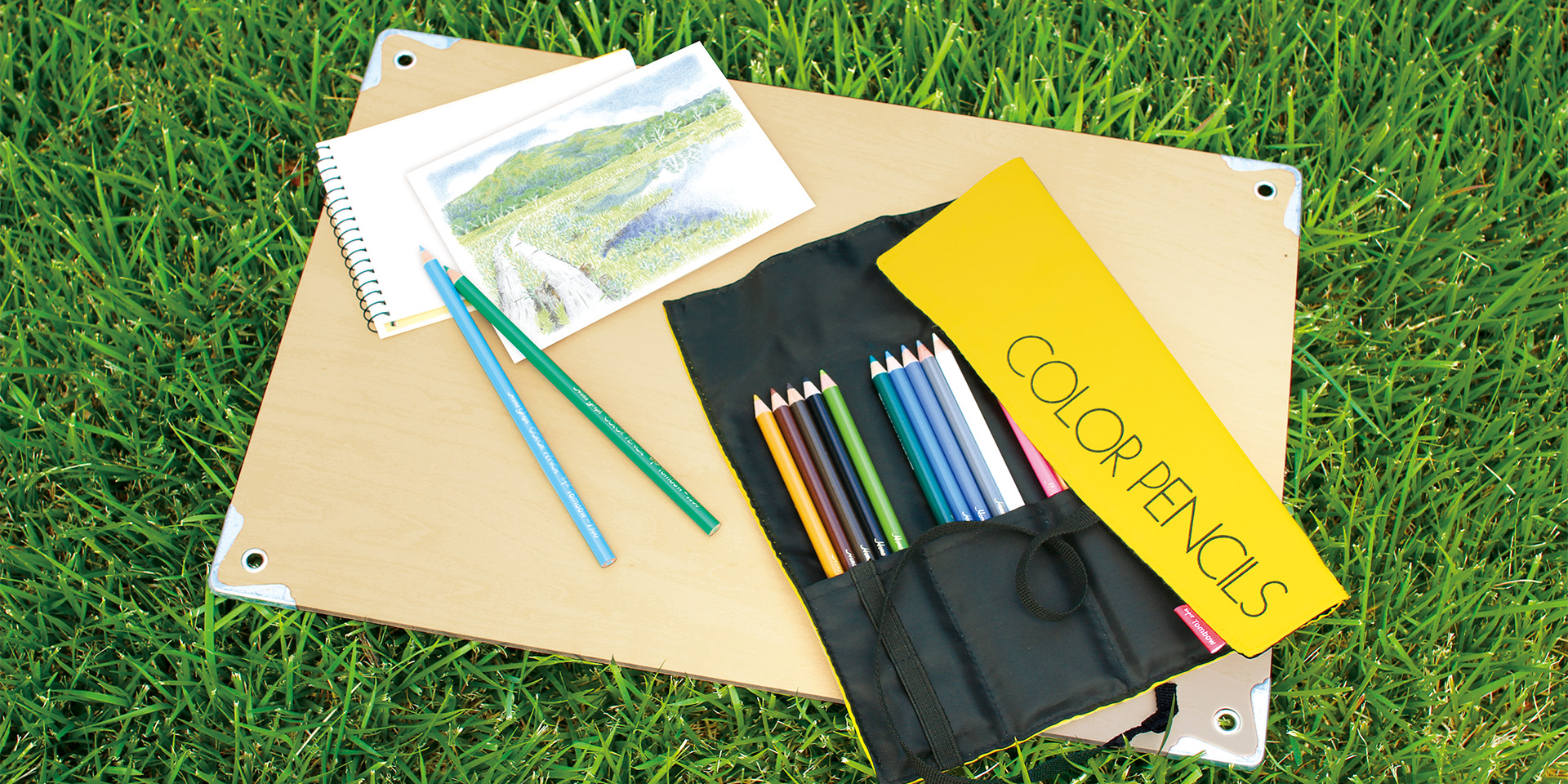 Tombow木顏色NQ系列 輕「型」卷袋：圖片 2