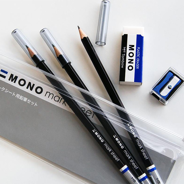 MONO mark sheet 考試用HB鉛筆套裝– 永一有限公司