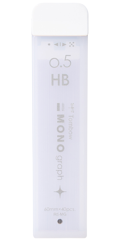 0.5MM HB - 雪霜白